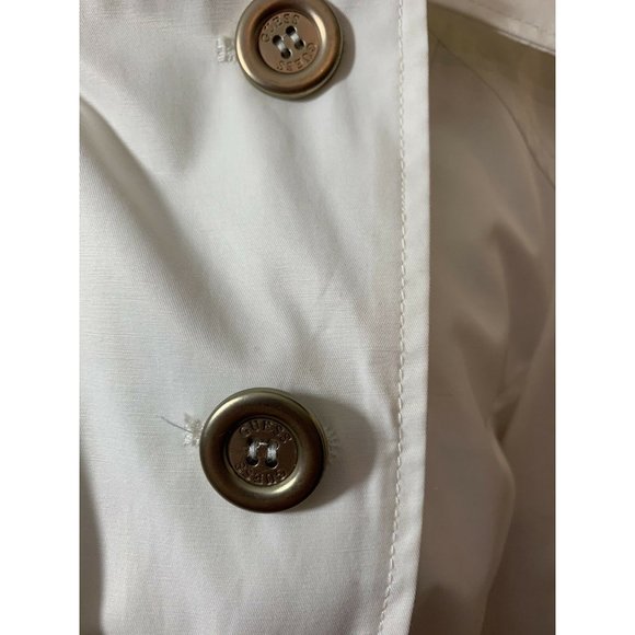 Guess Raincoat Size Large White Color For Women - Picture 8 of 10